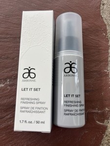 Arbonne Let It Set Refreshing Finishing Spray Face Makeup Setter 1.7 oz.