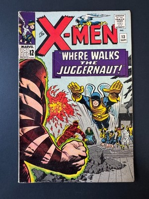 X-Men #13 - 2nd Appearance of Juggernaut (Marvel, 1965) F/VF
