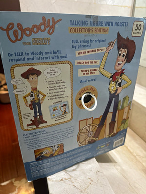 Disney Pixar Toy Story Signature Collection Woody Sheriff Thinkway Toys NIB COA
