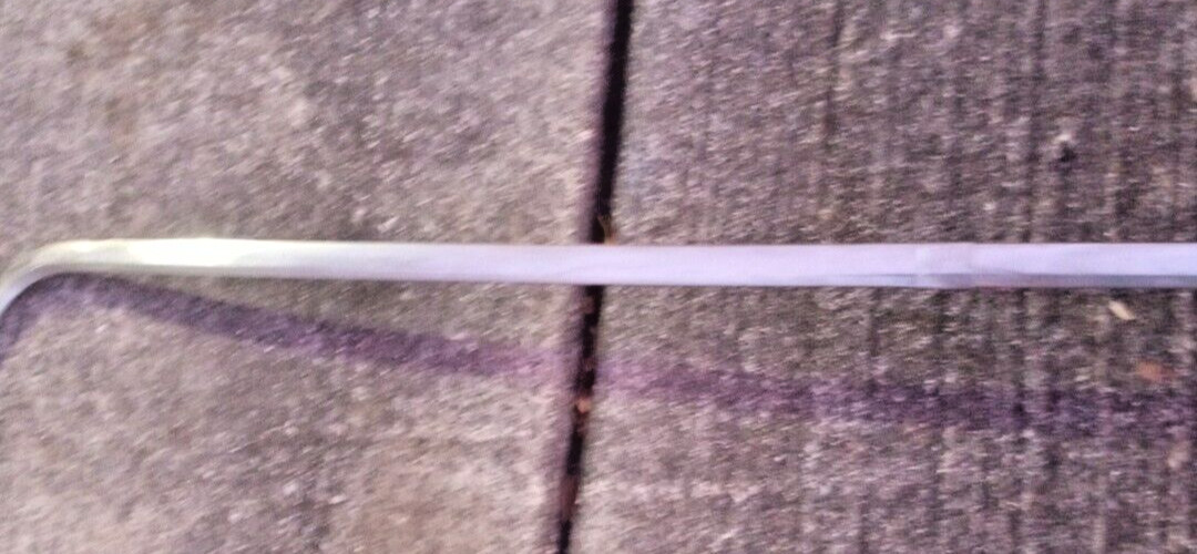 1968-74 Nova / Chevy II Front Windshield Molding 2 Upper Pieces GM LOC-102