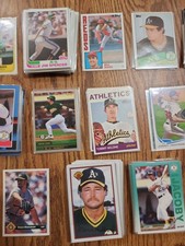 244 Oakland Athletics Baseball Cards 1980 2021 Vintage Topps Fleer Donruss READ