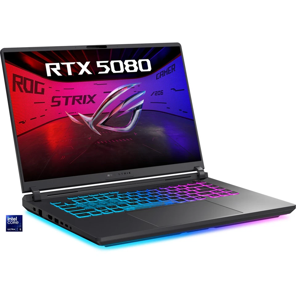 ASUS ROG Strix G16 (G615LW-S5024W) 16" Gaming Notebook RTX 5080 Intel SSD