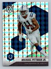 2021 Panini Mosaic #93 Michael Pittman Jr. Prizm Silver