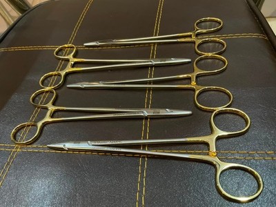 V. Mueller SU16061 Vital Mayo-Hegar Needle Holder Forceps pack of 5 pieces 