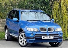 2005 05 BMW X5 4.8is V8 5 DOOR SUV 4x4 AUTOMATIC 360 BHP E53 ESTROIL BLUE