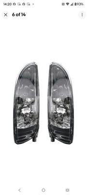 Pair Clear Front Fog Light For 2004-09 Lexus RX300 RX330 RX350 fog lights