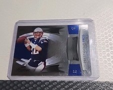 2009 Prestige TOM BRADY Prestigious Pros Blue 34 /1000 #46 New England Patriots 