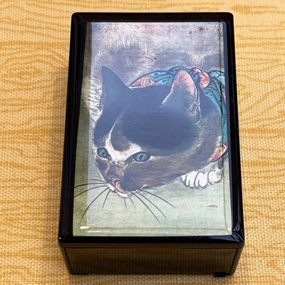 Lucy Lu Designs 2001 Pfefferminzdose, Katzendesign könnte als Schmucktopf verwendet werden