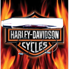 Harley Softail 00-17 silenziatore protezione termica marmitta heat shield 65463-00