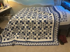 Hand Made Quilt University of Kentucky Wildcats King Size Quilt Blanket