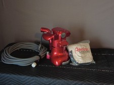 Custom Rebuilt Clarke Super 7R Wood Floor Edger Lollypop Re/Chrome-Powder Coated