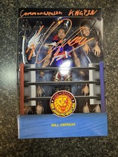 Will Ospreay Super 7 Signed Figure AEW NJPW WWE JSA Authenticated