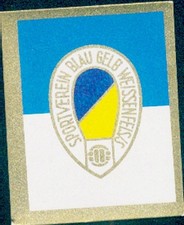 Sammelbild Sportwappen Fußball, Mittel-Deutschland, SV Blaugelb... - 10928608