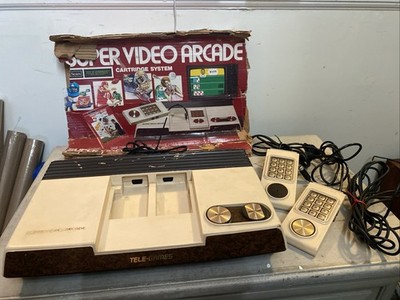 Sears, Roebuck & Co Super Video Arcade Tele-Games Intellivision Console As Is