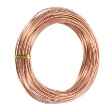 99.9 Soft Copper Wire, 13 Gauge 33FT Pure Copper Wire Craft Wire 1.8mm, 10M 