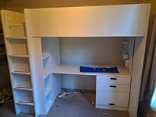 IKEA SMASTAD Loft Bed with Wardrobe/Desk/ Chest drawers/Shelves