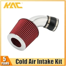 Cold Air Intake Kit + Red Filter + 3" Pipe For 2001-2005 BMW 325Ci All Engine
