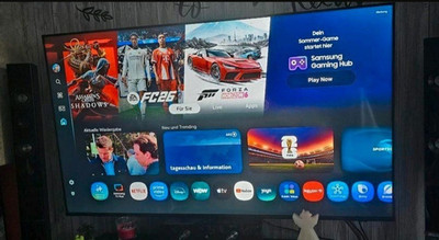Samsung 55 Zoll Smart-Tv 4k UHD Wie Neu Mit 4 Jahren Restgarantie