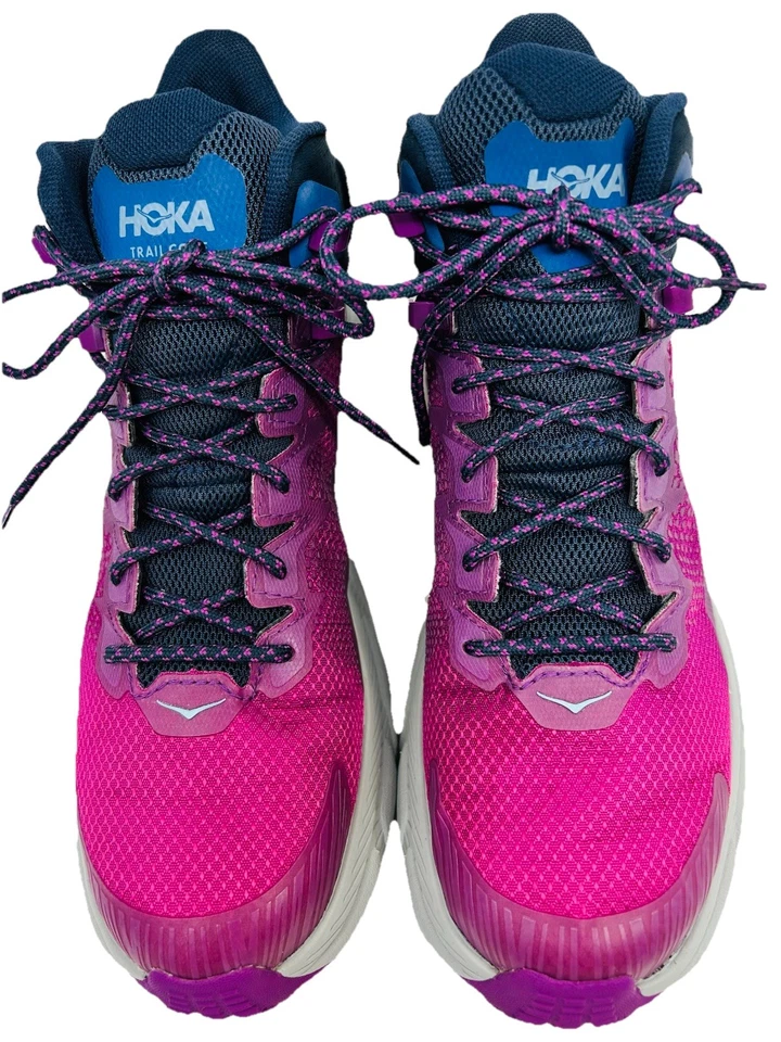 Zapatos de senderismo Hoka One One Trail Code GTX púrpura 1123166 para mujer talla 9,5B como nuevos Foto 3 de 4