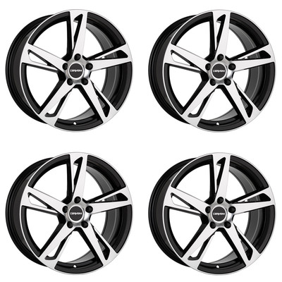 4 Carmani Felgen 16 Anton 8.0x18 ET39 5x112 SWFP für VW Arteon Beetle Bus T4 Cad