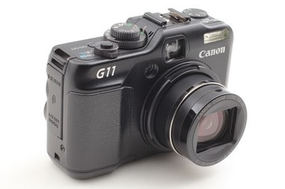 Canon PowerShot G11 3632B00 10MP Compact Digital Camera - Black