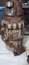 Vintage Handmade STUDIO POTTERY Village  Crafts Shop Electric Lamp.