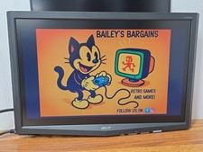 Acer 19" LCD Monitor X193W TESTED Works DVI/ VGA NO power cable NO Stand 