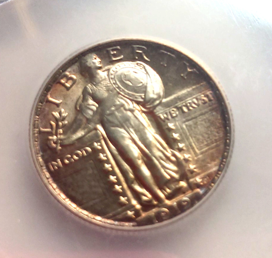 1919 STANDING LIBERTY QUARTER OUTSTANDING