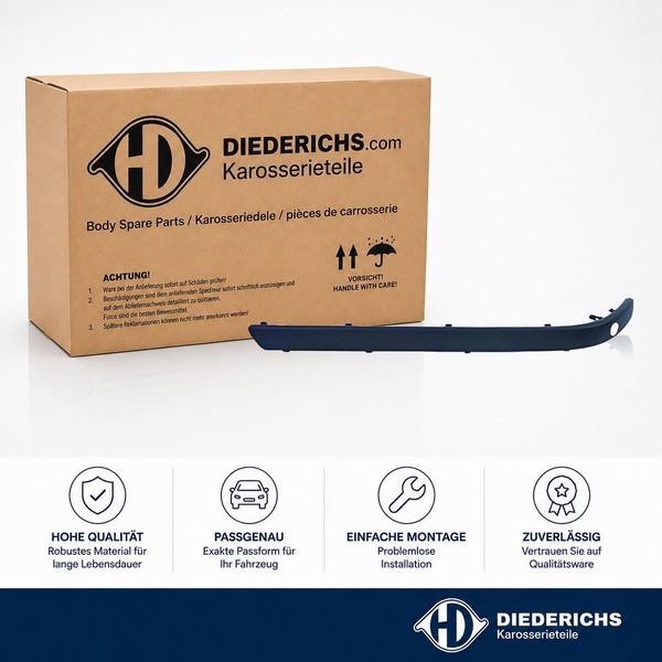 Zier Schutzleiste StossfÄNger Hinten Links Diederichs ZUB00079 FÜR BMW-image