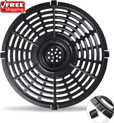 Air Fryer Grill Pan for Power XL 5QT fryer, 5 QT XL, Black 