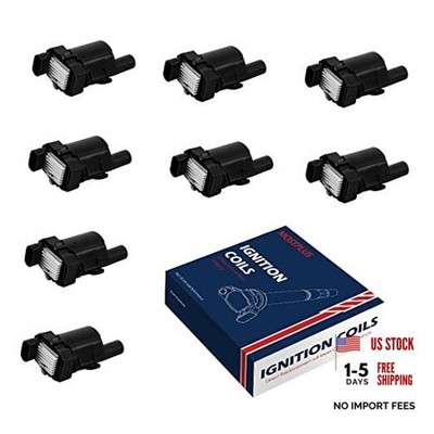 8PCS Round Ignition Coil for Chevy Silverado Express GMC Savana