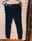 7 For All Mankind Women’s Skinny Slim 26 blue/green Corderoy. — photo 1