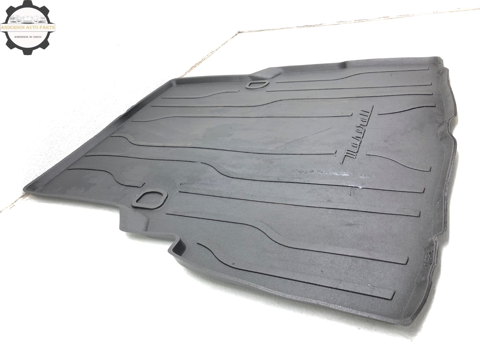 2014-2019 MASERATI GHIBLI TRUNK LUGGAGE RUBBER COVER TRIM OEM