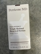 Perricone MD High Potency TRIPLE RETINOL RENEWAL SERUM, 2 fl oz, New In Box
