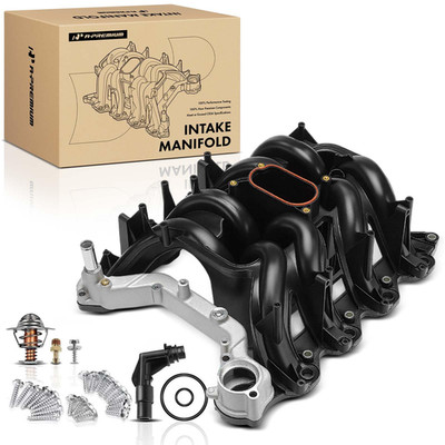 A-Premium Upper V8 5.4L Intake Manifold Gaskets Thermostat Kits Compatible Ford