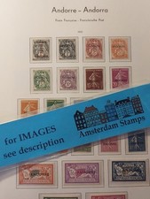 France Andorra 1931-2017 vf MH and after 1960 MNH almost cpl collection TOP!