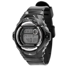 Casio Women's Watch Baby-G Digital Black and Grey Dial Resin Strap BG169R-1