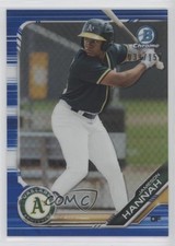 2019 Bowman Chrome Prospects Blue Refractor 39/150 Jameson Hannah #BCP-198 k6j