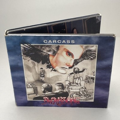 CARCASS Swansong RARE DELUXE CD/DVD REMASTER Death Metal Grindcore Rare Earache