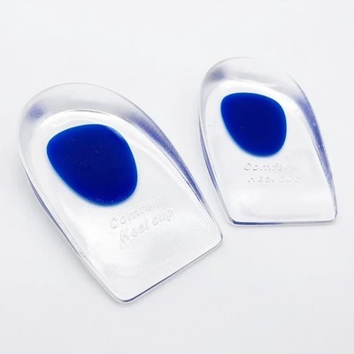 Fersenschuheinlage Einlegesohlen Gel Einlagen Pads Support Lift Filler Plantarfußschmerzen