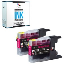 2-Pack Compatible CMYi LC79M Ink Cartridges fits Brother MFC-J6510DW J6910DW