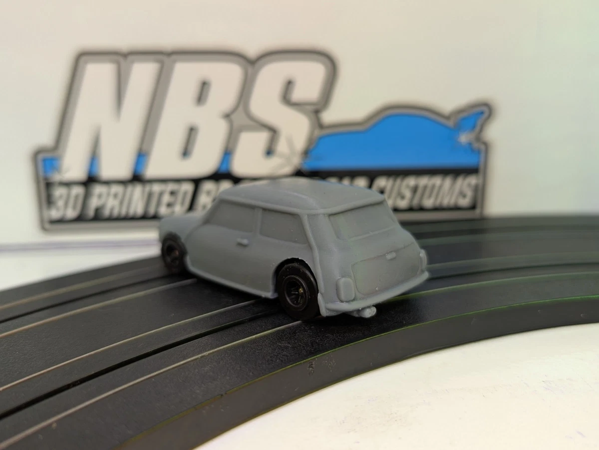 AFX Slot Car 3d Printed Body Mini Cooper Suit Bulldog 1.6 Chassis