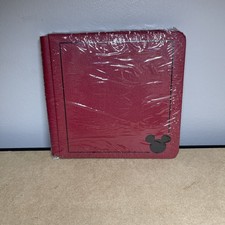 Disney Mickey Mouse Photo Album Creative Memories 7x7 Scrapbook Red