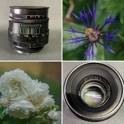 Helios 44-2 58mm f/2 M42 Vintage Soviet Lens Swirly Bokeh Test Photos