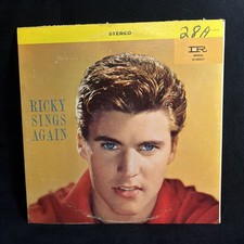 Ricky Nelson &ndash; Ricky Sings Again! LP 12090 Stereo Imperial Records Vintage Rock