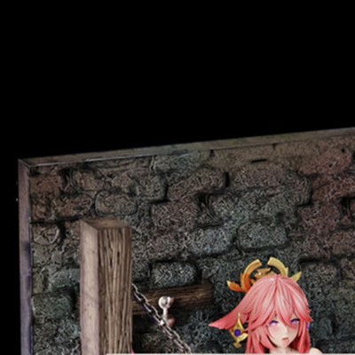 FH Studio Genshin Impact Prison Yae Miko Resin Statue In Stock 1/6 Scale