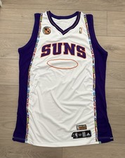 phoenix suns team issued Size 54+4 Noche Latina 2007 Pro Cut Jersey  Blank