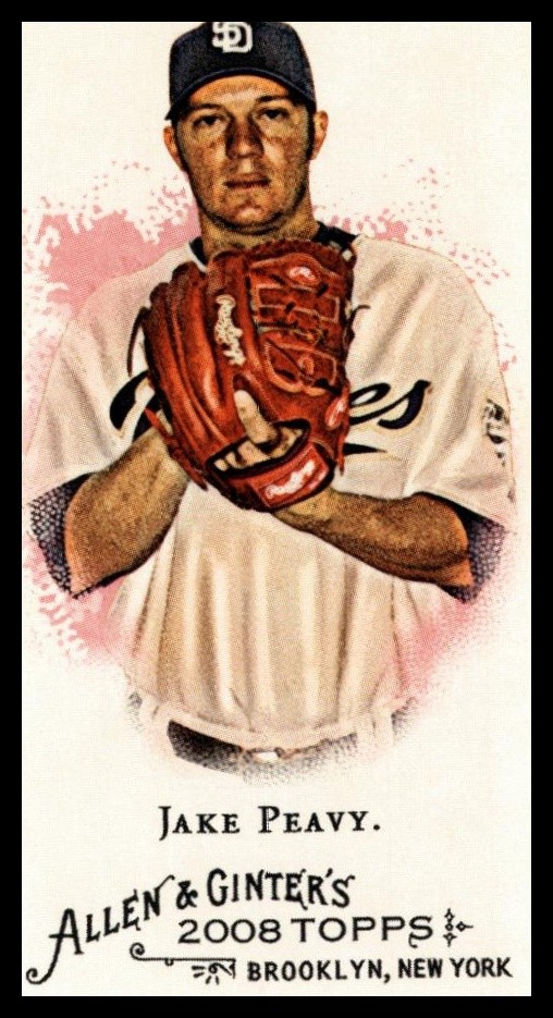 2008 Topps Allen & Ginter #170 Jake Peavy