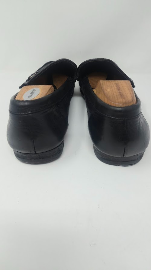 Bruno Magli Taccola Men's Loafers Size 11 M Black Leather Bit Slip On Italy image 6