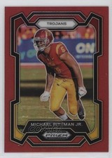 2024 Panini Prizm Draft Picks Red Prizm 239/299 Michael Pittman Jr #56 04qn